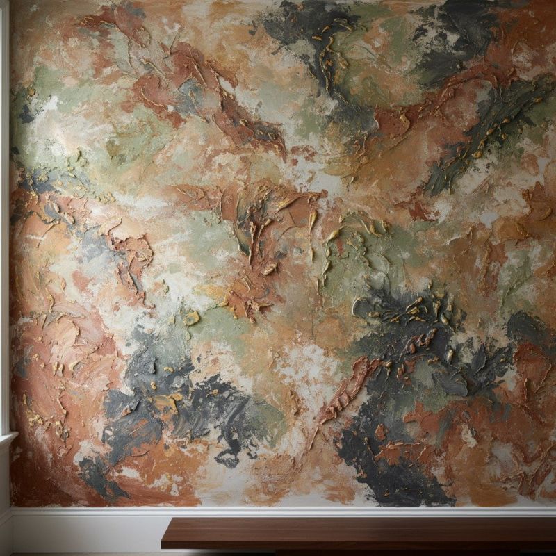 Accent Wall Painting detail